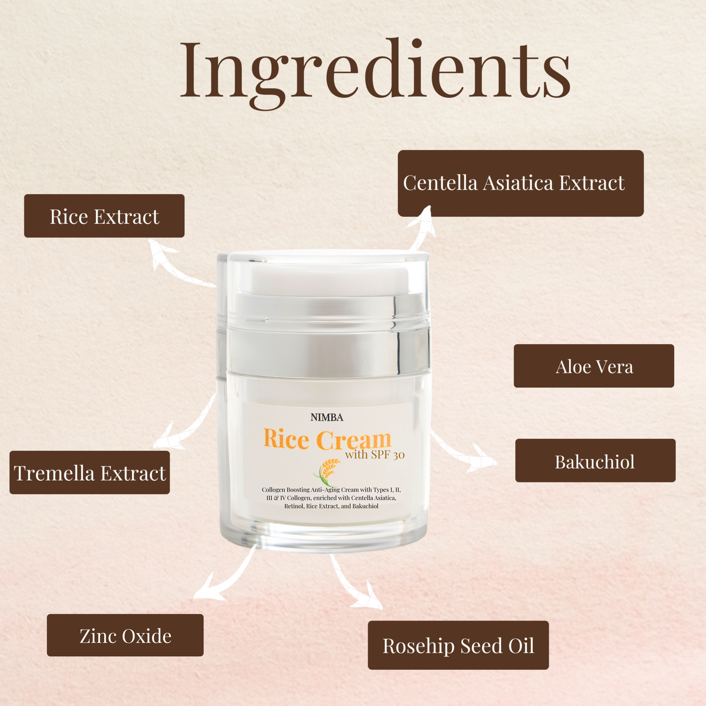 nimba rice-based face cream for soft and hydrated skin,
lightweight moisturizing cream by nimba with natural rice extract,
nimba skincare cream for brightening and evening skin tone,
rich and nourishing face cream from nimba for daily use,
nimba cream texture close-up showing smooth and creamy formula,
natural rice extract cream by nimba for healthy glowing skin,
nimba moisturizing cream jar with clean minimal design,
gentle and effective face cream by nimba for all skin types,