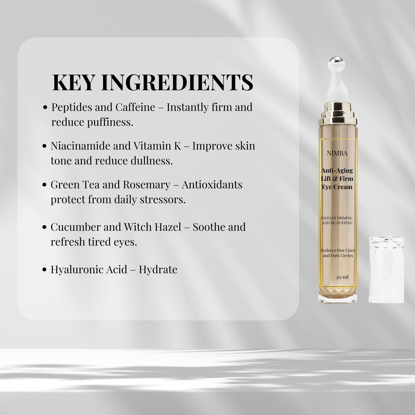 NIMBA Life and Firm Under-Eye Cream